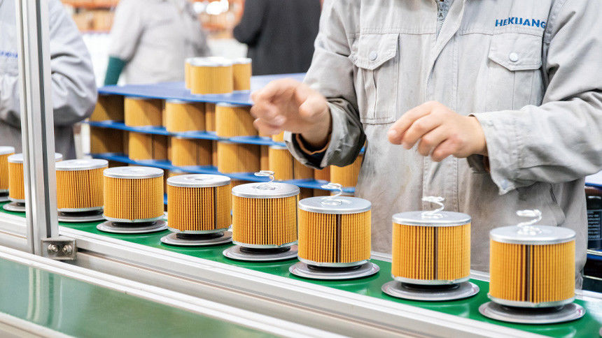 Wuxi hekuang Intelligent Technology Co., Ltd. linha de produção da fábrica