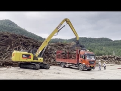 Multifunção HK935FC Excavador Grabber Crawler Grabber Rubber Block Crawler 420L